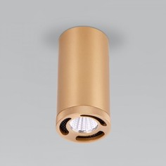 Накладной потолочный светильник Elektrostandard Lead 25033/LED 9W 4200K золото из металла