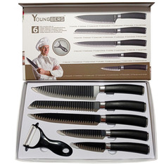 Набор кухонных ножей Young Berg из 6 предметов