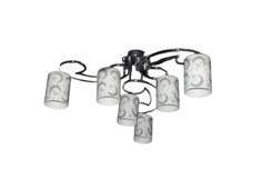 Люстра потолочная LVK 32326/6 CR D61H24 6xЕ27x60Вт