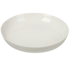 Тарелка обеденная керамика 25 см круглая Precious Luminarc Q1900
