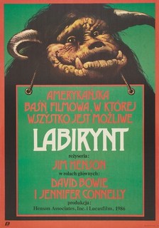 Постер к фильму "Лабиринт" (Labyrinth) Оригинальный 58,4x83,8 см No Brand