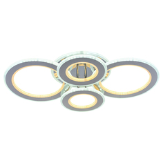Светодиодная люстра 8881/4 CHR 88W+8W RGB Profit Light