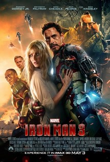 Постер к фильму "Железный человек 3" (Iron Man Three) 50x70 см No Brand