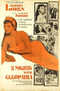 Постер к фильму "Две ночи с Клеопатрой" (Due notti con Cleopatra) A2