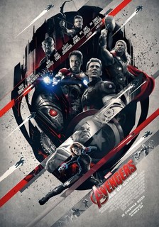 Постер к фильму "Мстители: Эра Альтрона" (The Avengers Age of Ultron) A4 No Brand