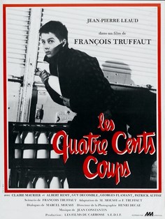 Постер к фильму "Четыреста ударов" (Les quatre cents coups) A3 No Brand