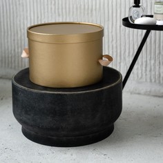 Круглая коробка для хранения белья, шляп с крышкой 28 см Rompicato