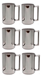 Кружка набор кружек чашка фитнес сияющий графит 320 мл 6 шт Luminarc