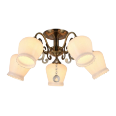 Люстра LVK C 0393/5 AB H23D50H23 5xЕ27x60WT