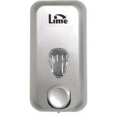 Дозатор для жидкого мыла LIME 1л, заливной, серый, 973001