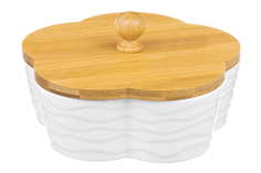 Банка Elan Gallery Цветок Айсберг волны 900ml 540356