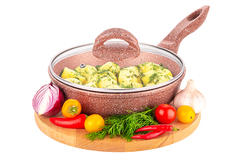 Сковорода универсальная Elan Gallery Гармония вкуса 20 см черный 120953