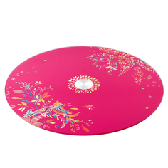 Блюдо вращающееся для сервировки стола Феникс d=32см. h=2,2см. (нижний d=19см.) (стекло) K Nouvelle