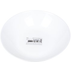 Тарелка суповая керамика 20 см круглая Diwali White Luminarc D6907/N3605 белая