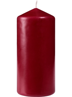 Свеча HorizonCandle столбик бордовая h200d70 мм 1 шт MIR Light