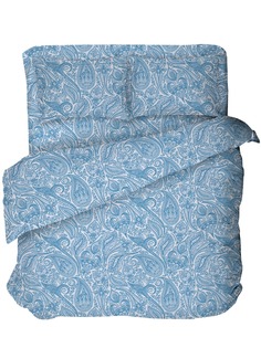 Комплект постельного белья VENTURA LIFE Ранфорс, 1,5 спальный (50х70), Индийский океан