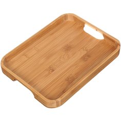 Поднос бамбук 30х23х2.8 см прямоугольный для завтрака Катунь КТ-ПД-02 Katun