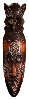 Декоративная маска Sima-land Абориген-глава 50х14х5 см