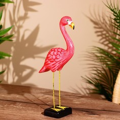 Сувенир Фламинго дерево 40 см No Brand