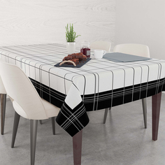 Скатерть Bellehome Сканди 140х170 см. для сервировки 100% хлопок