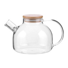 Чайник стеклянный заварочный «Эко», 800 мл, 20?13?12 см, с металлическим ситом No Brand