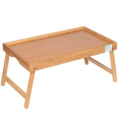 Столик для завтрака, G11-M047-1, бамбуковый, 50х30х4 No Brand