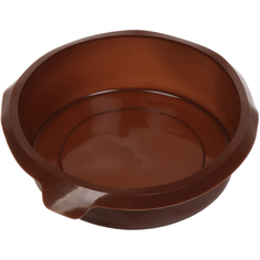 Форма для запекания силикон 25.5х6.5 см круглая шоколад Daniks Savory Y4-4967