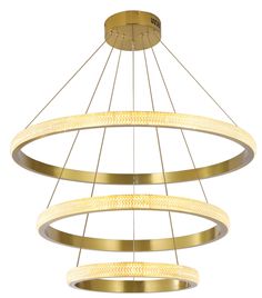 Люстра подвесная Zortes Lidia ZRS.30110.114 светодиодная LED пульт 114 Втбронза No Brand