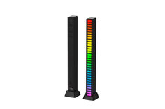 Светодиодная подсветка RGB D09 эквалайзер для музыки, черный Mobicent