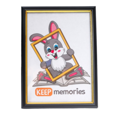 Фоторамка пластик 15х21 см черный (589) Keep Memories