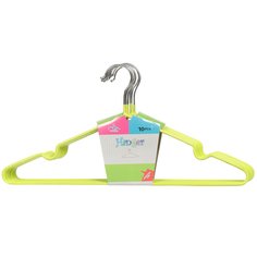 Вешалка-плечики для одежды, 40 см, силикон, 10 шт, Y3-713 No Brand