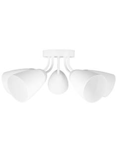 Люстра Дубравия потолочная "Тюльпан" 5xE14x40Вт 129-111-15