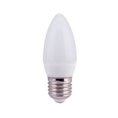 Лампа светодиодная Ecola свеча композит 101x37 6,0W 220V E27 2700K C7LW60ELC 5 шт.