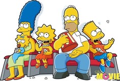 Постер к мультфильму "Симпсоны в кино" (The Simpsons Movie) A1 No Brand