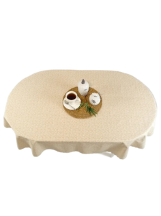 Тефлоновая скатерть Mori Патерно Овальная 220x140 Maifon