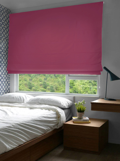 Римские шторы "Blackout" Ягодный, 120х175 см Эскар