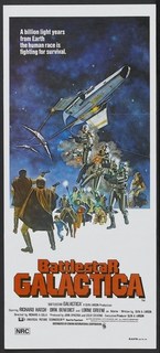 Постер к фильму "Звездный крейсер Галактика" (Battlestar Galactica) Оригинальный 33x76,2 с No Brand
