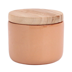 Свеча из соевого воска в кашпо "Горшочек", 6,5х6 см, бежевый Богатство Аромата