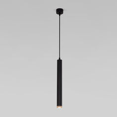 Подвесной светильник Elektrostandard Lead 50245 LED 7W 4200K черный с металл. плафоном