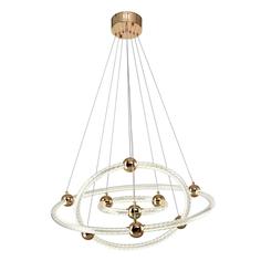 Люстра подвесная светодиодная Zortes Auralia ZRS.57790.141 LED 141 Вт, золото No Brand
