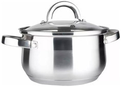 Кастрюля со стеклянной крышкой Bella Cucina 2145 BC 2.1 л 16 см