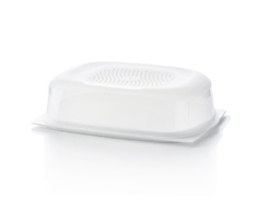 Контейнер для сыра Tupperware Сырница малая с дышащей мембраной с плоской крышкой