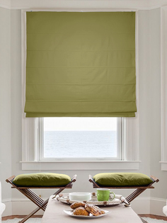 Римская штора Hosta оливковый цепочный механизм 100x160 см Эскар