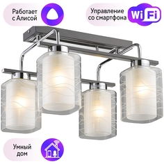 Потолочная люстра Combo Lustr 278-127-04-A Velante с поддержкой Алиса 390974