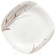 Тарелка обеденная 26 см квадратная Орфей Daniks FP-115-130303/291904/NFP110T