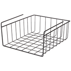 Подвесная корзина Agness на полку 24х28х12 См Цвет: Черный