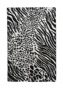 Ковер Kamalak tekstil Shaggy 200x300 см черный