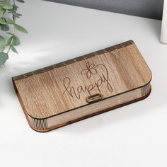 Шкатулка happy 17Х8,5х3 см No Brand