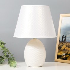 Настольная лампа "Брайтон" Е14 40Вт белый 24х24х35 см Risalux