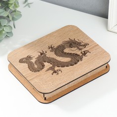 Шкатулка Дракон 17х14х3 см No Brand
